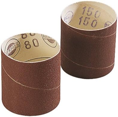 wolfcraft 2246000 2 Schleifbänder für 2245 ø 75 x 80 mm (Packung mit 3) Packung mit 3 Set 2-tlg. Ø75