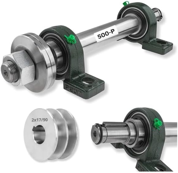 Welle für Kreissäge RECHTSGEWINDE Kreissägenwelle Sägenwelle 2fach Riemenscheibe NEU mehrere Längen