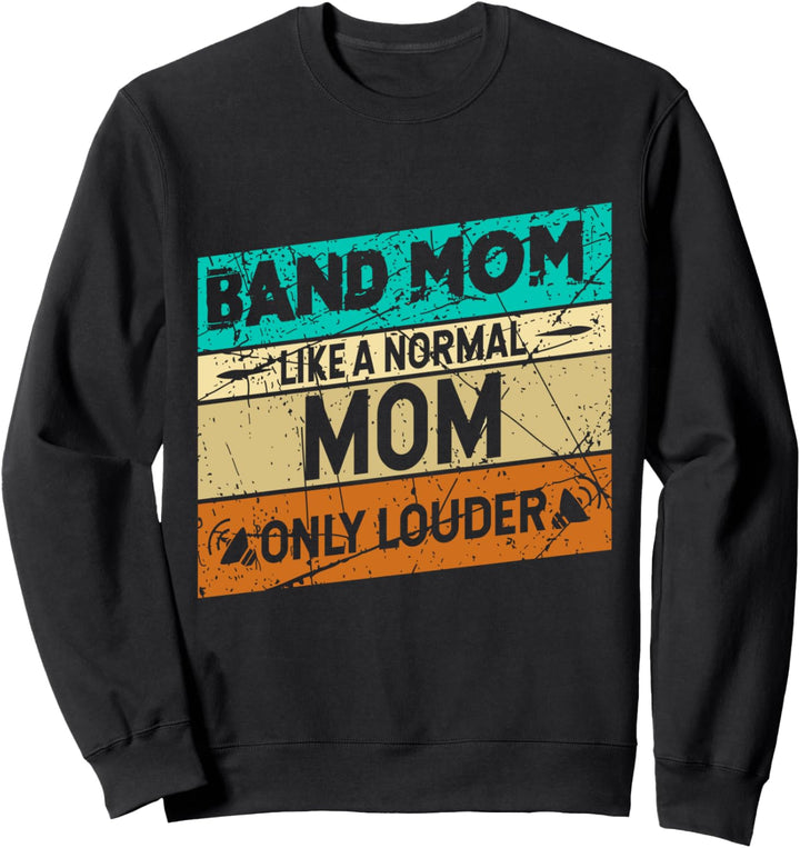 Stolze Trompeten Mutter Orchester Blasmusik Posaune Geschenk Sweatshirt
