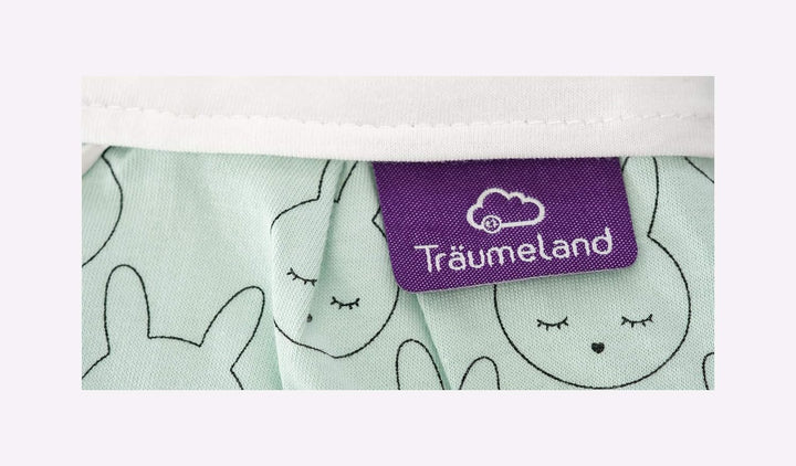 Träumeland S0102307 Aussenschlafsack LIEBMICH Kuschelhase 80/86, mehrfarbig