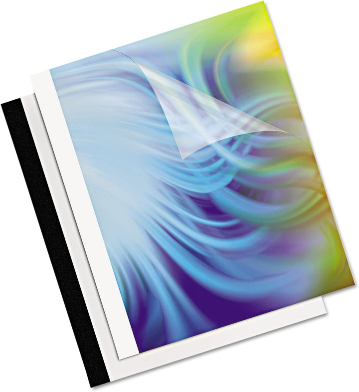 Fellowes Thermische Präsentationshüllen 2,5 cm, Schwarz, 240 Blatt (5257001)