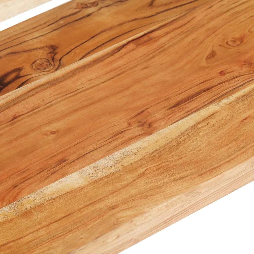 vidaXL Akazienholz Massiv TV Schrank Lowboard TV Möbel Tisch Board Sideboard Fernsehtisch Fernsehsch
