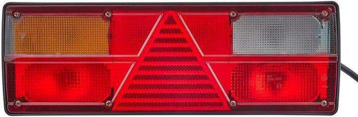 HELLA - Heckleuchte - EasyConn I - Glühlampe - 24V - Anbau/geschraubt - Lichtscheibenfarbe: mehrfarb