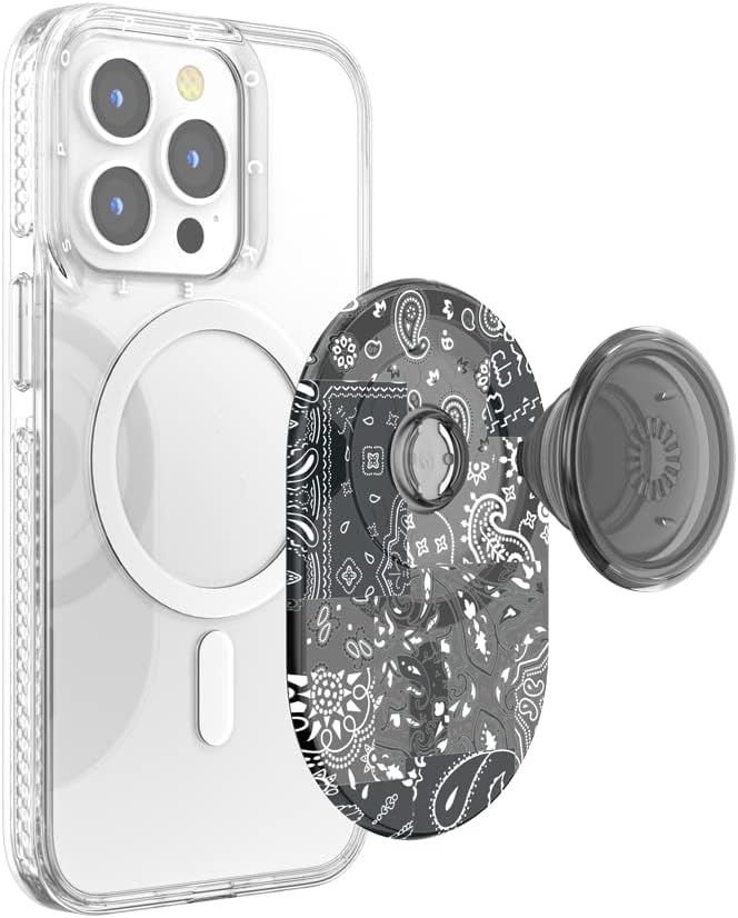 PopSockets: PopGrip für MagSafe - Ausziehbarer Sockel und Griff mit einem Austauschbarem Top für Sma