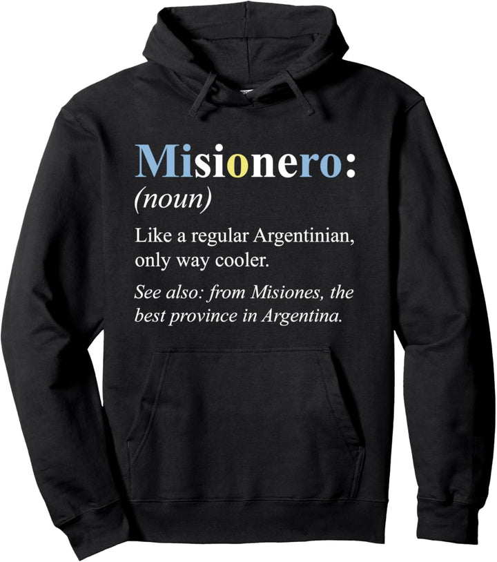 Argentinien Misiones Geschenk Englisch Version - Misionero Pullover Hoodie