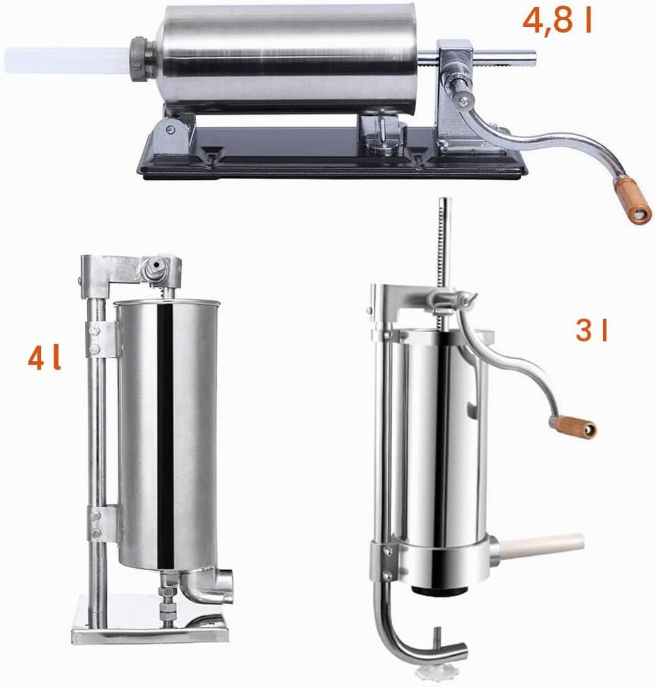 Wurstfüller,Fleischwolf Wurstspritze Wurstpresse Manuelle Wurstmaschine Wurstfüllmaschine, Wurstspri