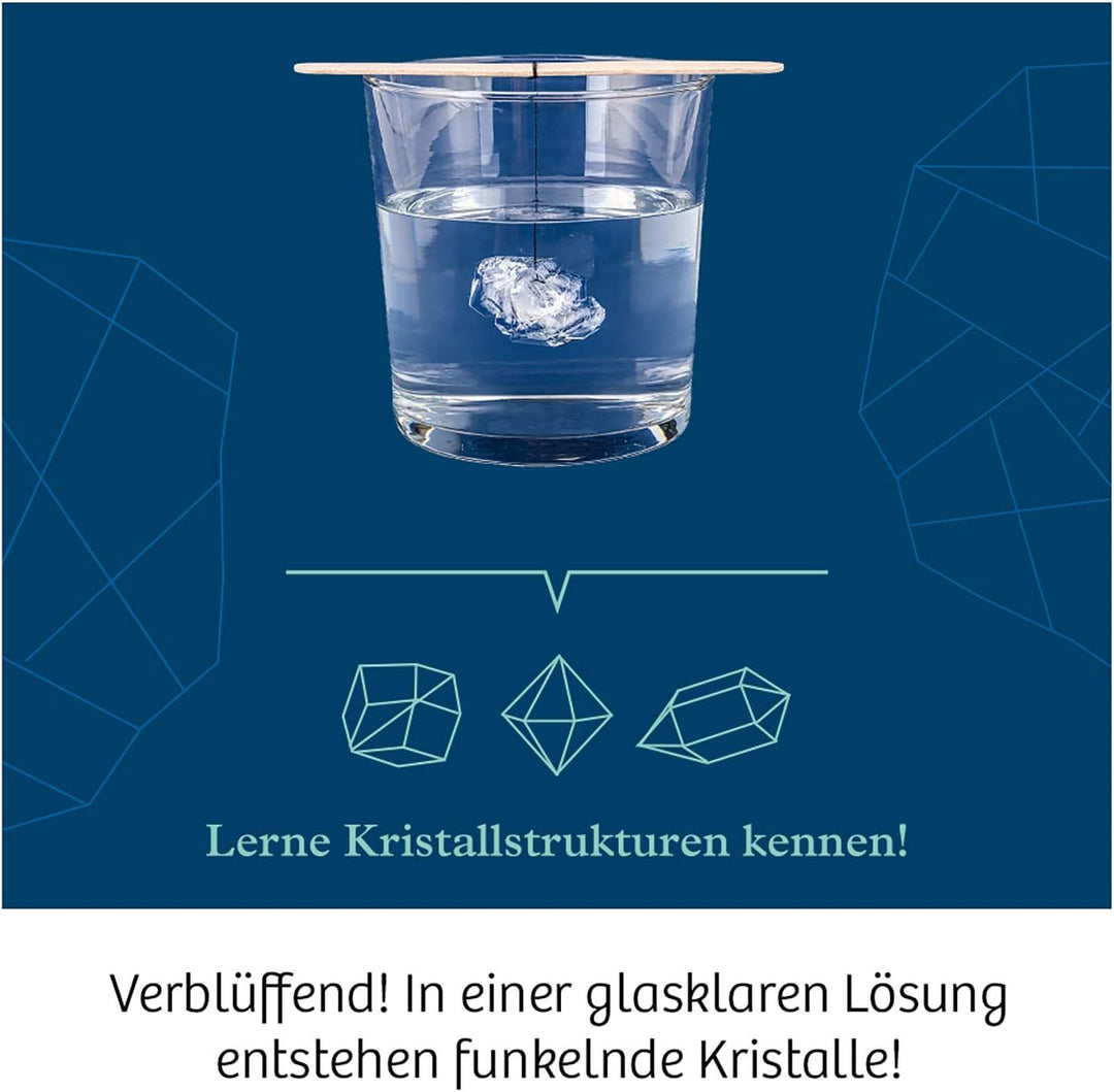 KOSMOS 643522 Kristalle züchten. Lass faszinierende Kristalle wachsen. Komplett-Set, nachtleuchtende