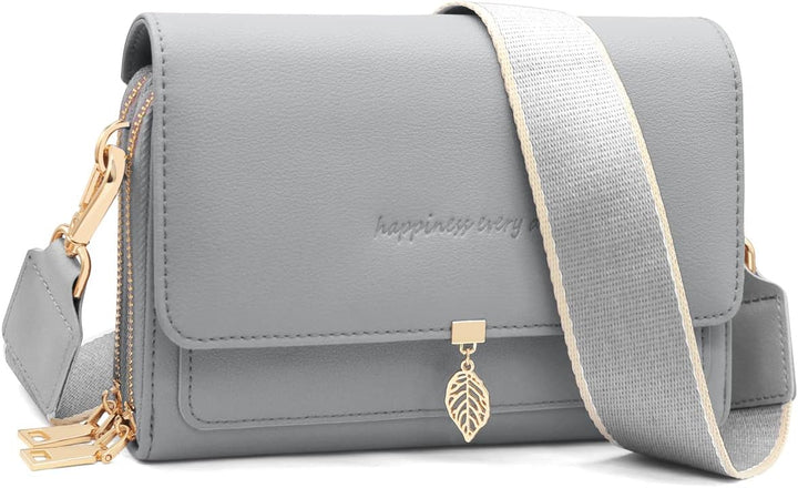 REETEE Handytasche Zum Umhängen Leder Damen Kleine Umhängetasche RFID Schutz Geldbörse Damen,Crossbo