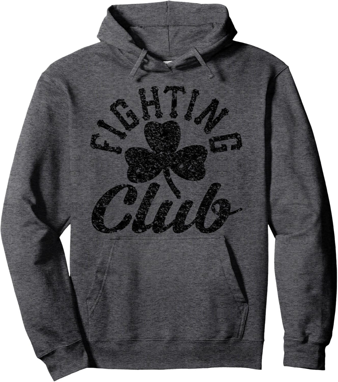 Irish Fighting Club Kleeblatt im Used-Look Pullover Hoodie