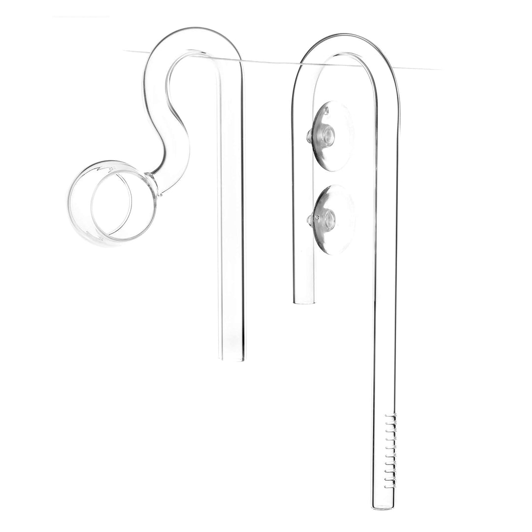 USCAPE Loop Pipe Inflow-Outflow Set - Aquarium Filtereinlauf Filterauslauf (13mm für 12/16mm Schlauc