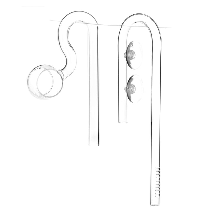 USCAPE Loop Pipe Inflow-Outflow Set - Aquarium Filtereinlauf Filterauslauf (13mm für 12/16mm Schlauc