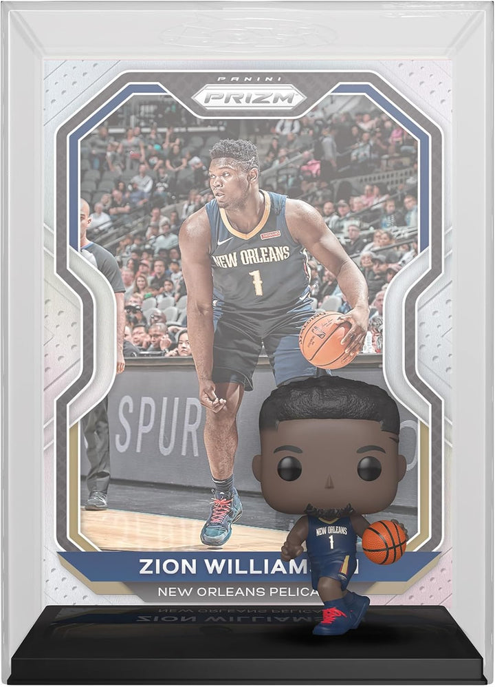 Funko Pop! Trading Cards: Zion Williamson - NBA + Panini - Vinyl-Sammelfigur - Geschenkidee - Offizi