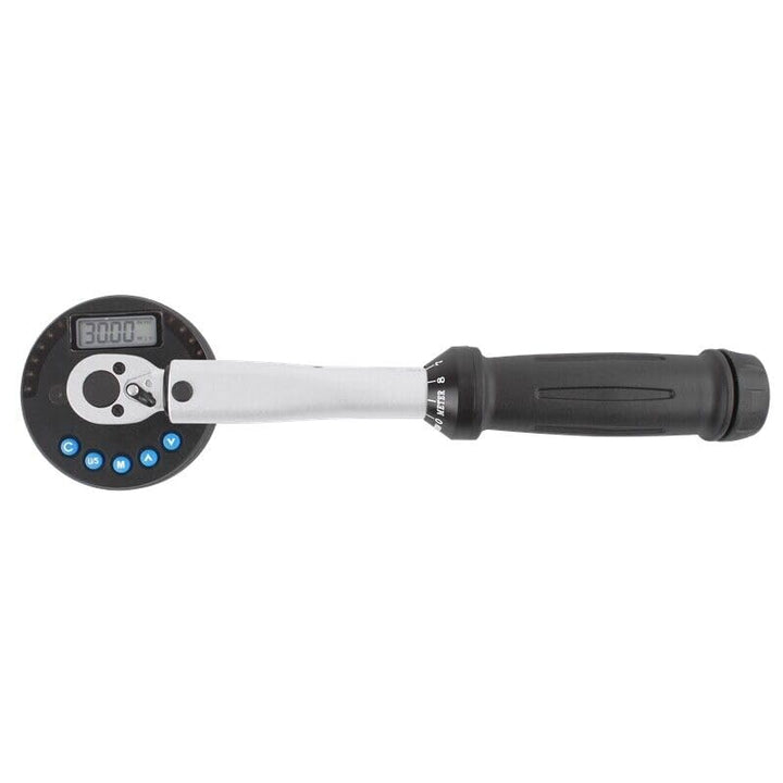 TECPO Digitaler Drehmoment Adapter mit Drehwinkel Messgerät 1/4 Zoll 1.5-30 Nm Drehmomentschlüssel W