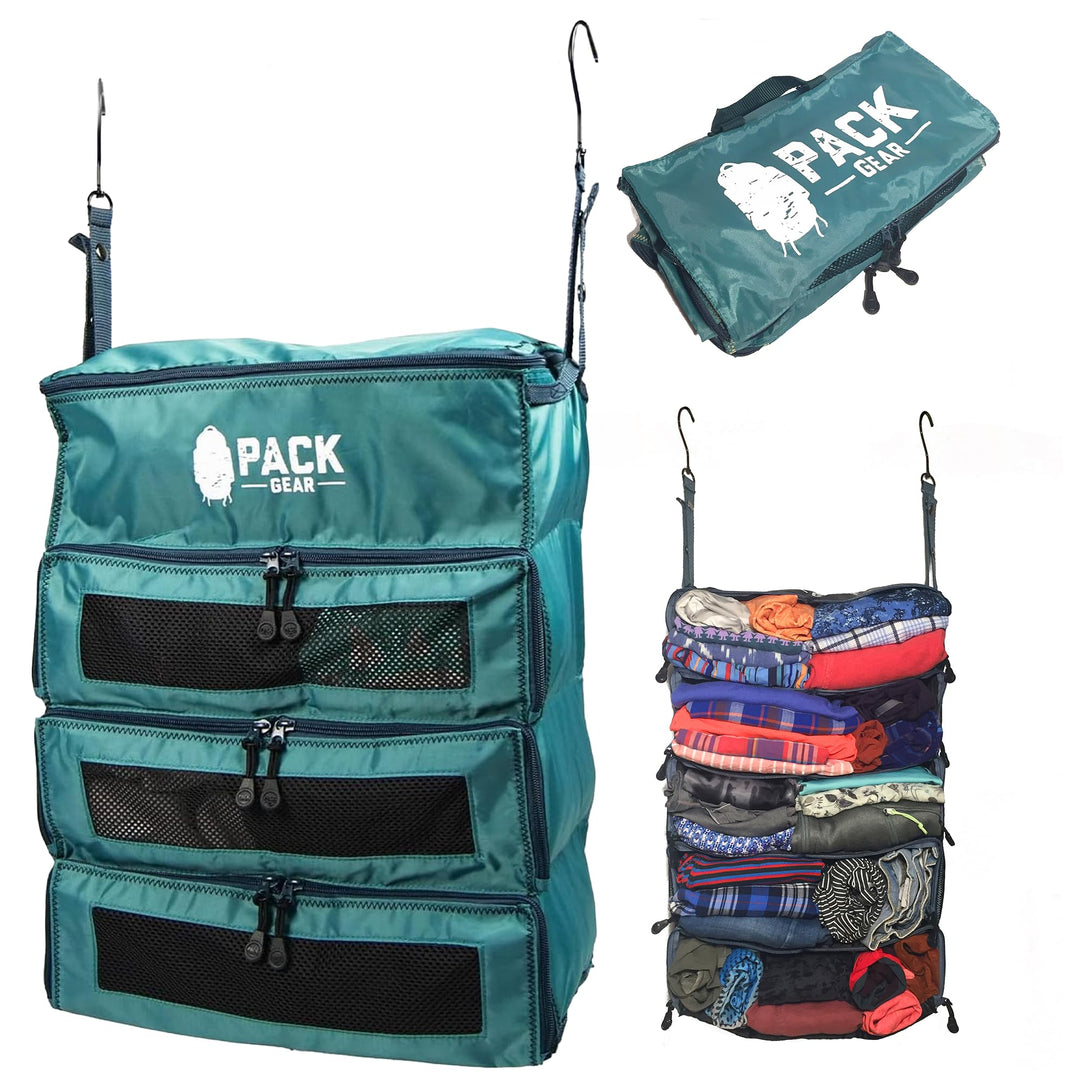 Pack Gear Koffer-Organizer | Packen Sie mehr in Ihr grosses oder Handgepäck | sofort auspacken mit d