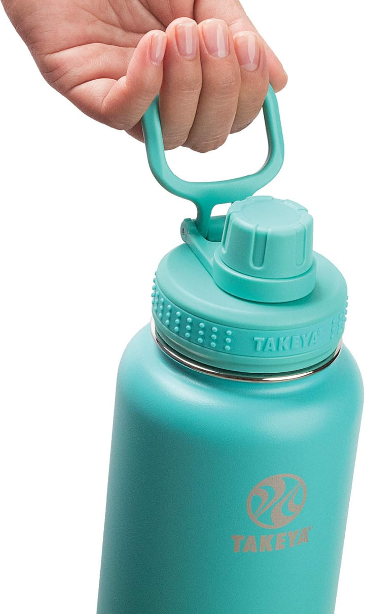 Takeya Isolierflasche mit Ausgiessdeckel 40 oz blaugrün 40 oz Teal, 40 oz Teal