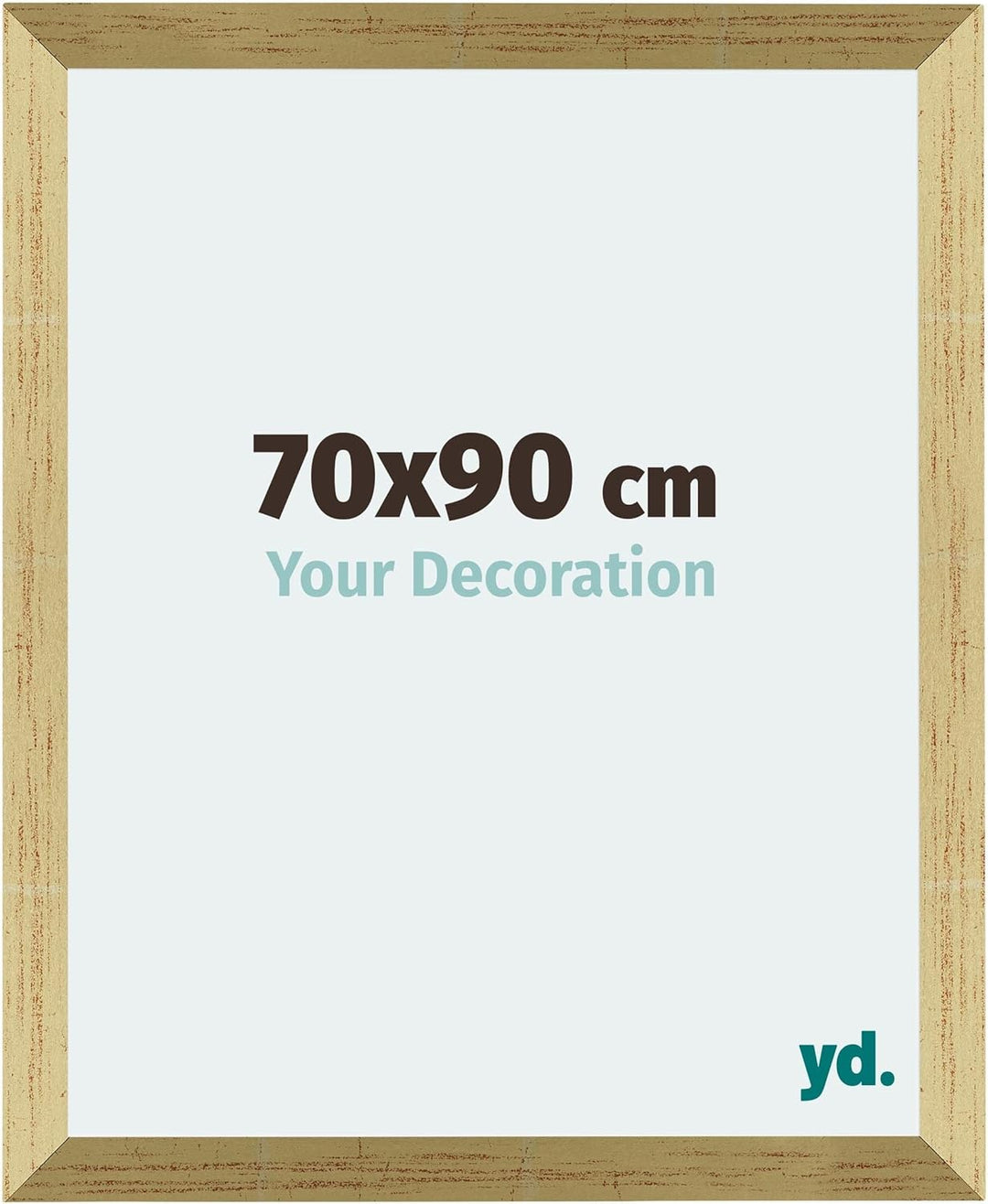 yd. Your Decoration - Bilderrahmen 70x90 cm - Bilderrahmen aus MDF mit Acrylglas - Antireflex - Ausg