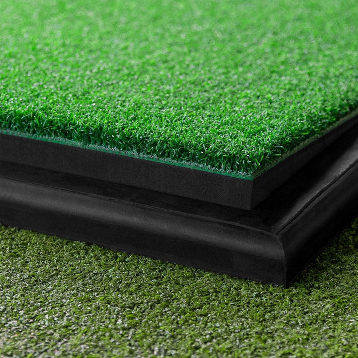 FORB Golf Lehrmatte | Ausrichtungslinen &amp; 4X Tee-Positionen Matte nur, Matte nur