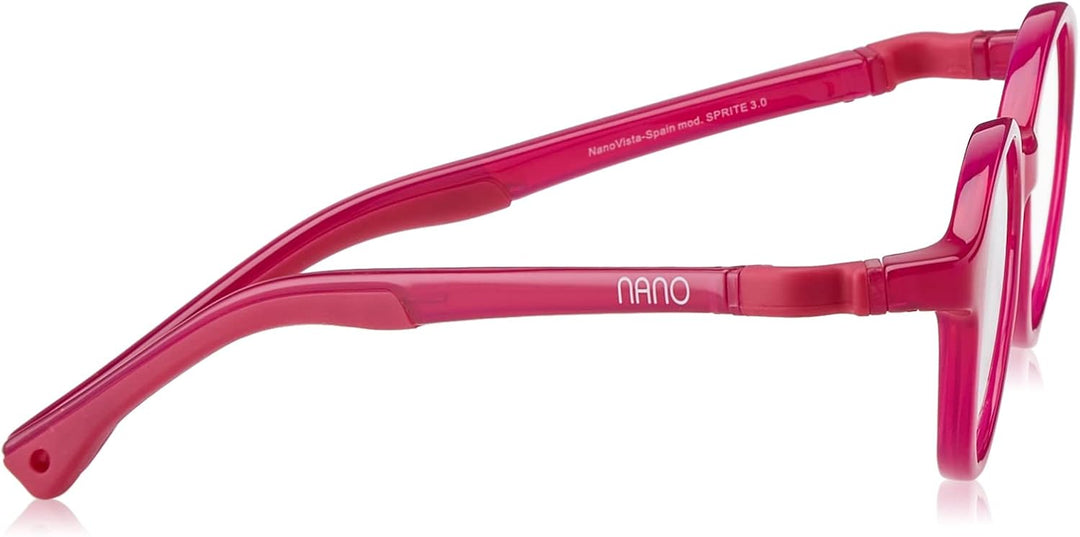 NANOVISTA Unisex Kinder Sonnenbrille 44 Frambuesa Cristal/Frambuesa, 44 Frambuesa Cristal/Frambuesa