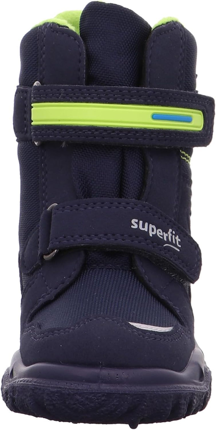 Superfit HUSKY 500080 Jungen Warm gefütterte Schneestiefel 30 EU Blau Grün 8000, 30 EU Blau Grün 800