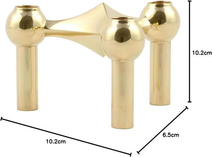 STOFF Nagel - Candle Holder - Solid Brass