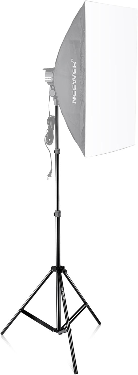 Neewer 210cm Aluminiumlegierung Fotografie Photo Studio Lichtständer für Video-, Porträt- und Fotobe