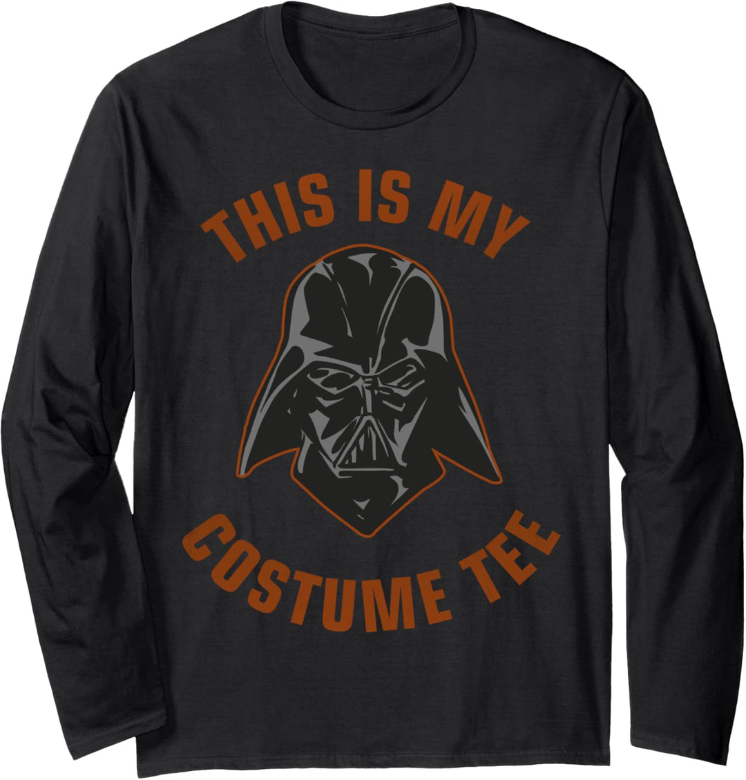 Star Wars Halloween Darth Vader This Is My Costume Tee Langarmshirt