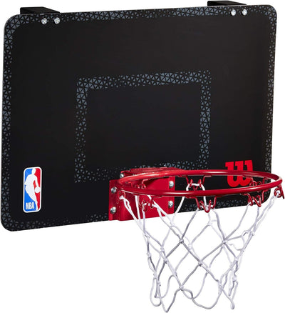 Wilson Unisex-Adult NBA Team Mini Hoop Basketball Einheitsgrösse Schwarz, Einheitsgrösse Schwarz