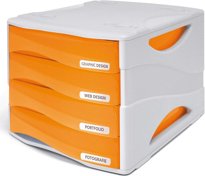 Arda tr15p4par Kommode, Orange