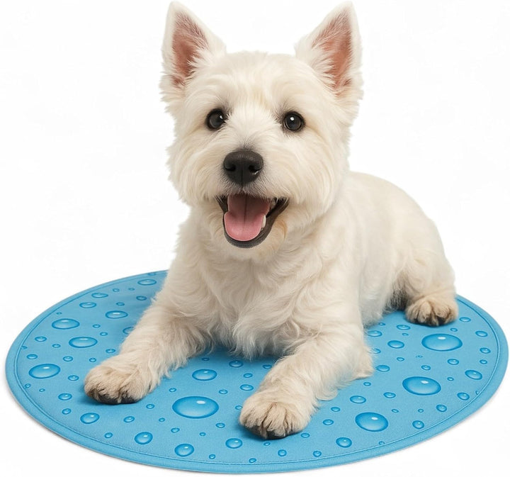 MIJOMA Kühlmatte für Hunde & Katzen – selbstkühlendes Gel-Kühlpad – Haustier Kühldecke, ungiftig, fa