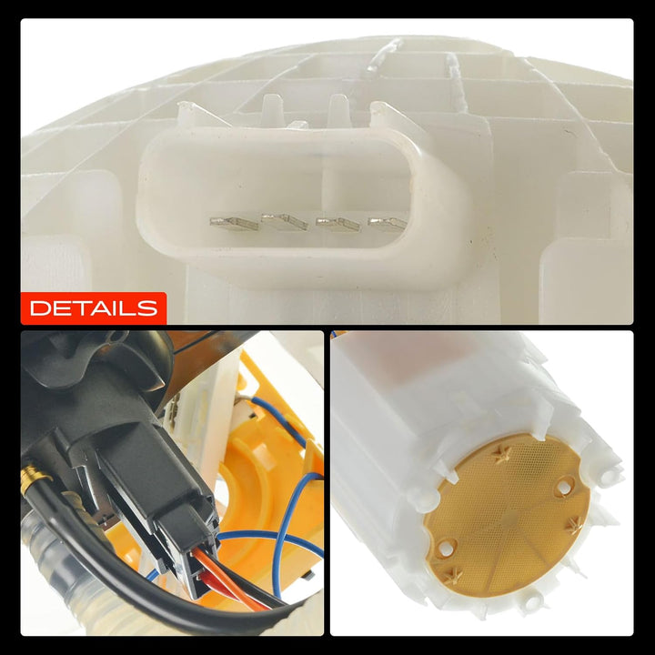 Frankberg Kraftstoffpumpe Benzinpumpe Kraftstoff-Fördereinheit Modul Satz ohne Drucksensor 4-Polig K