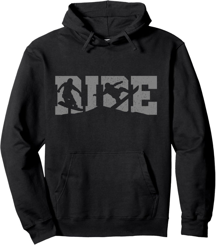 Snowboard RIDE Snowboarder Geschenk Pullover Hoodie
