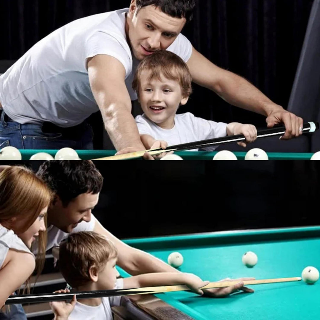 JX Billardqueues für Kinder, 91,4 cm, Shorty-Queues, Billard-Queue-Sticks für Kinder, Hartholz, Bill