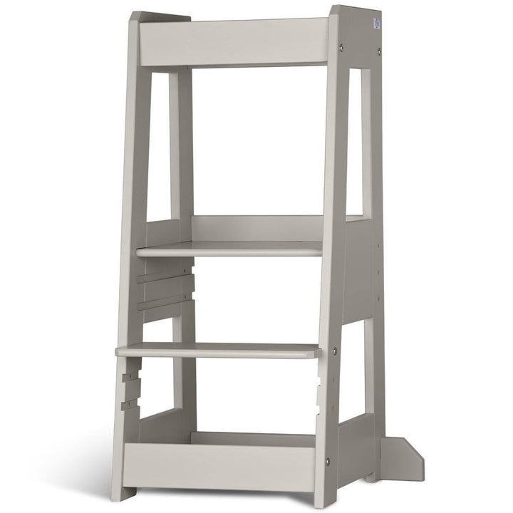 TiSsi Lernturm, Entdeckerturm Montessori mitwachsend Buche- 100539, Storm Grey
