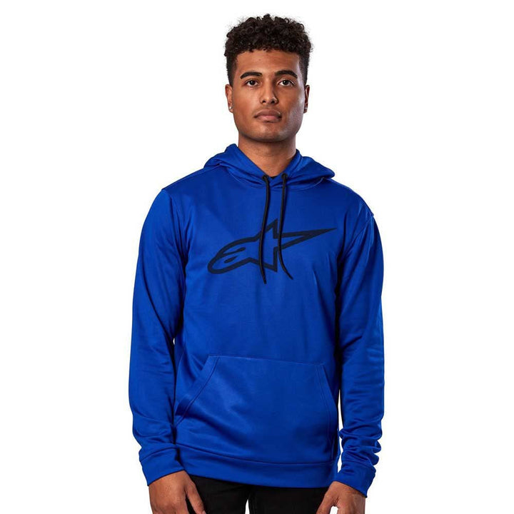 Alpinestars Herren Original Logo Kapuzenpullover, Königsblau/Schwarz, S EU S Königsblau/Schwarz, S K