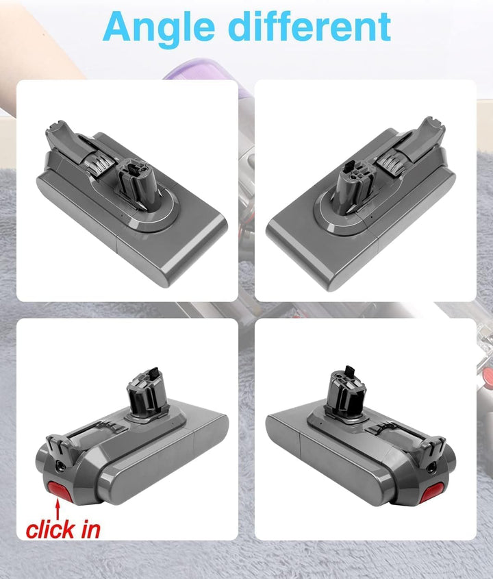 25.2V 4000mAh Ersatzakku Akku kompatibel zu Dyson V11 Absolute Extra, Animal, Click-In, V15 Detect S