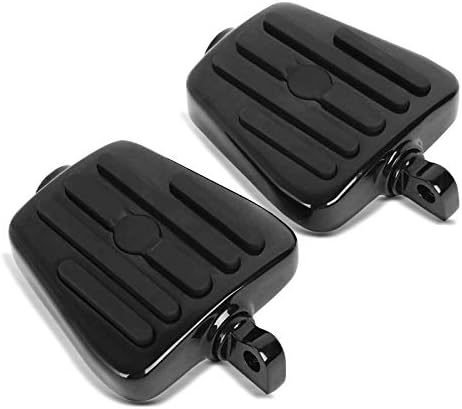 Trittbretter Fahrer-Sozius MT1 für Harley Davidson Cross Bones, Dyna Wide Glide schwarz