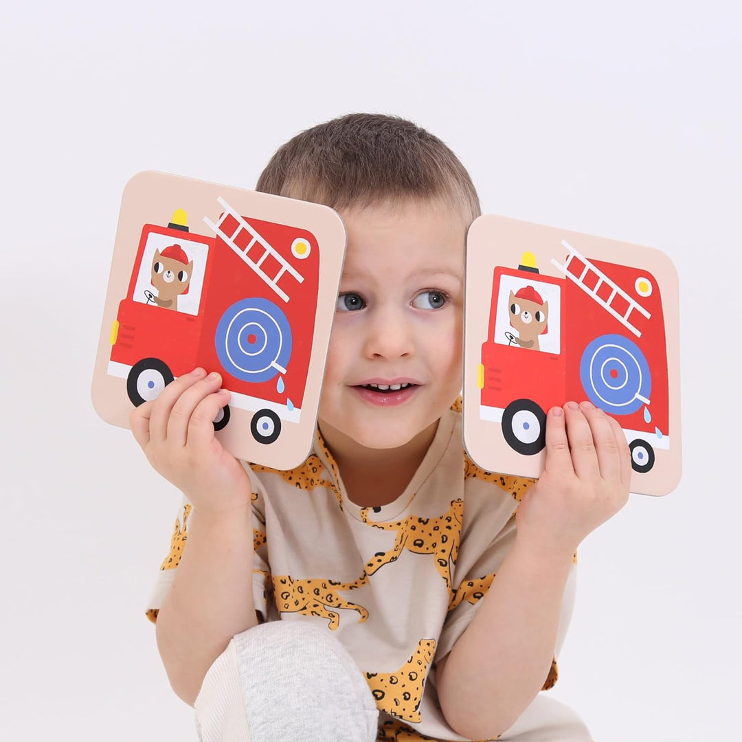 Banana Panda 49111, Spiel, Suuuper Size Memory Game Vehicles – Pädagogische Zuordnungsaktivität für