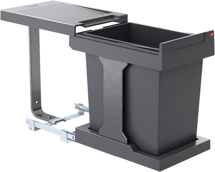 Hailo Abfallsammler 3635001 Solo 20 L für Schränke ab 30cm Breite,