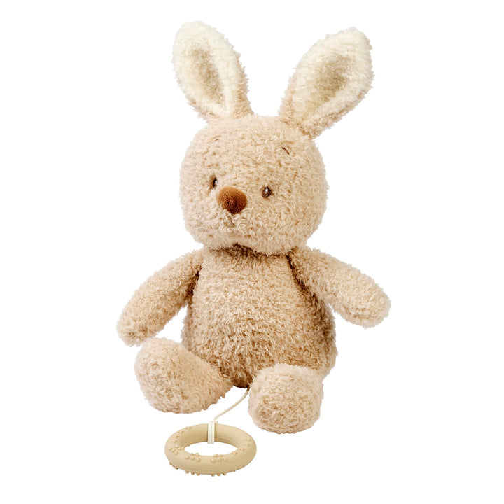 Nattou Spieluhr, Baby-Kaninchen, Wiegelied «La-Le-Lu», Mit Ring, 100% Polyester, Teddy, Sand