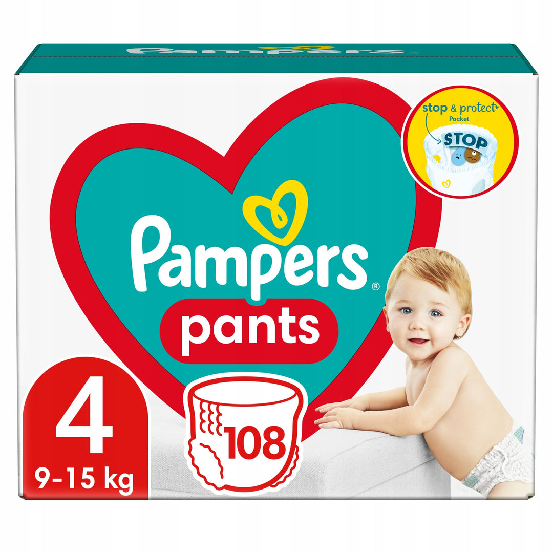 Pampers Pants Boy/Girl 4 108 pc(s)