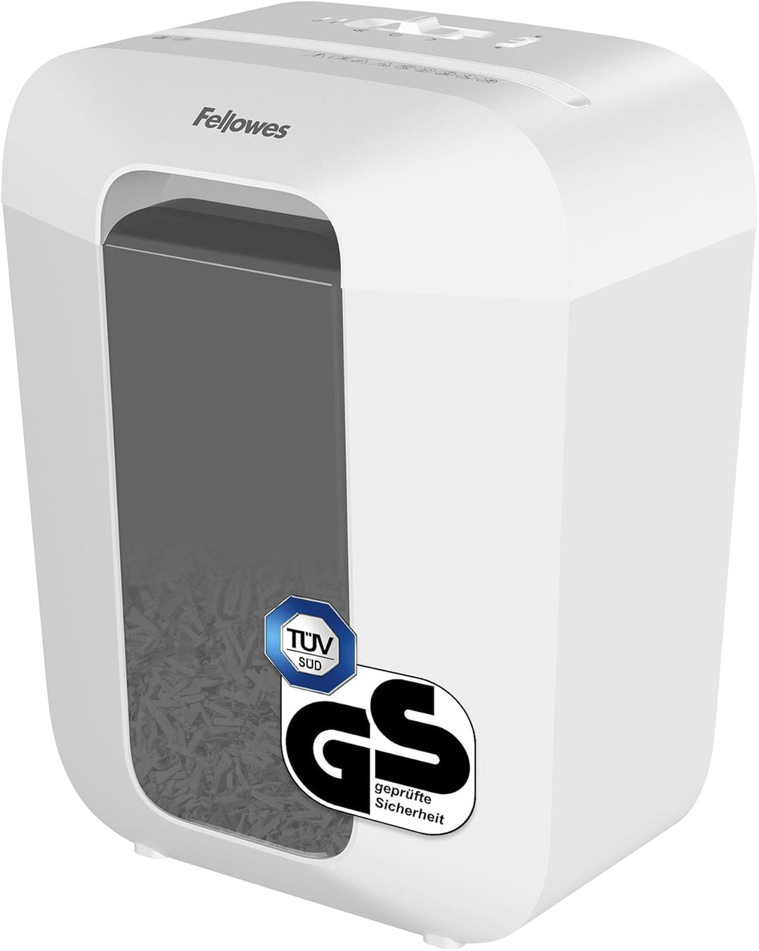 Fellowes Aktenvernichter 9 Blatt (P4), Papierschredder mit Partikelschnitt für Homeoffice, Powershre