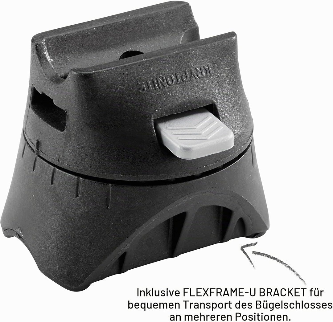 Kryptonite KRYPTOLOK LS Verschluss Mit Griff, schwarz/Silber, One Size Schwarz/ Silber, Schwarz/ Sil