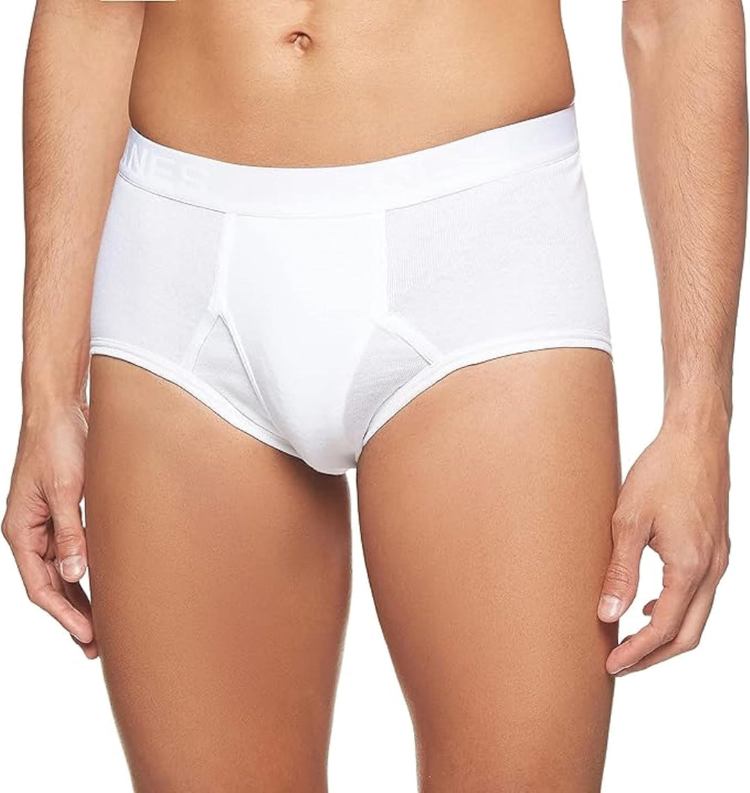Hanes Men's Classics Tagless Briefs, White - 7 Pack, Small