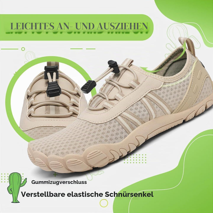 SAGUARO Unisex Barfuss Badeschuhe rutschfeste Barfussschuhe Schnelltrocknende Wasserschuhe mit Drain