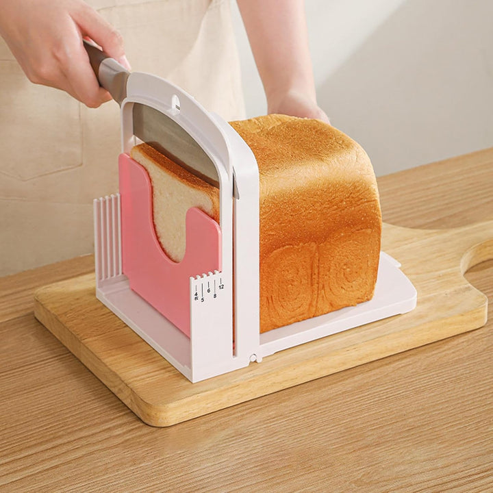 Brot Schneider Klappbarer Manueller Hand Brotschneider | rutschfeste Basis Küchenhelfer Für Toast, B