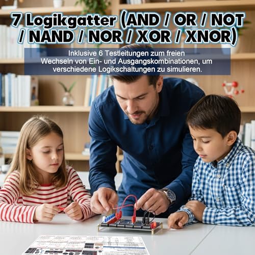 DIY Logikgatter Lötbausatz + NE555 Timer Lötbausatz