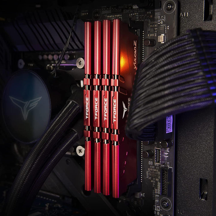 TEAMGROUP T-Force Vulcan Z DDR4 16GB 3200MHZ CL16 1.35V RED