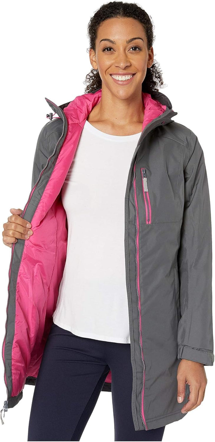 Helly Hansen Damen Belfast Langer Winterjacke XS Holzkohle, XS Holzkohle