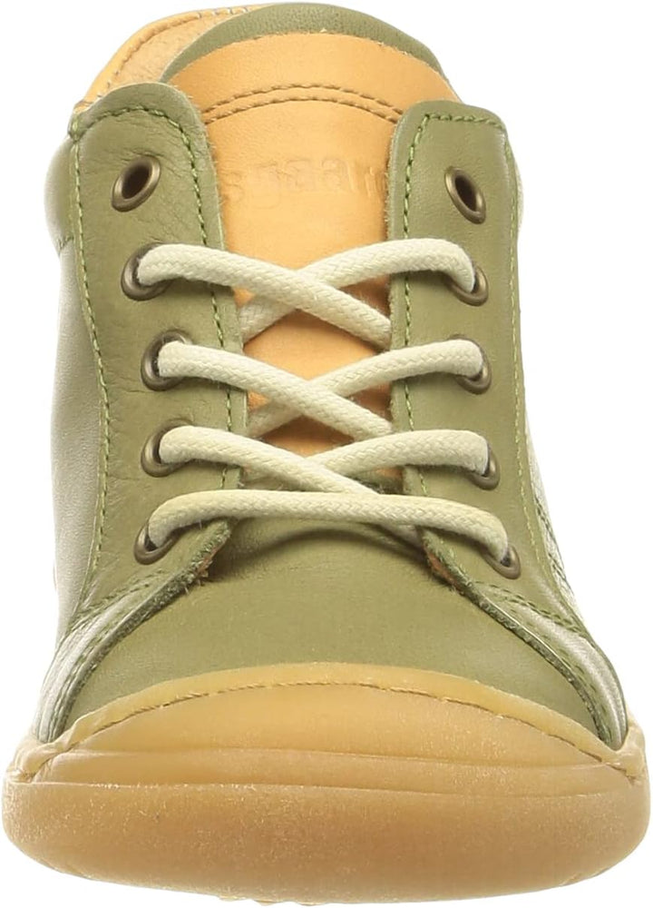 Bisgaard Unisex Baby Thor L First Walker Shoe 21 EU Army, 21 EU Army