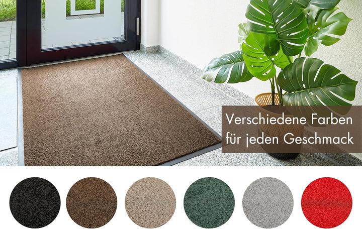 andiamo Fussmatte Verdi - Schmutzfangmatte für den Hauseingang - ideal als Fussmatte innen oder als